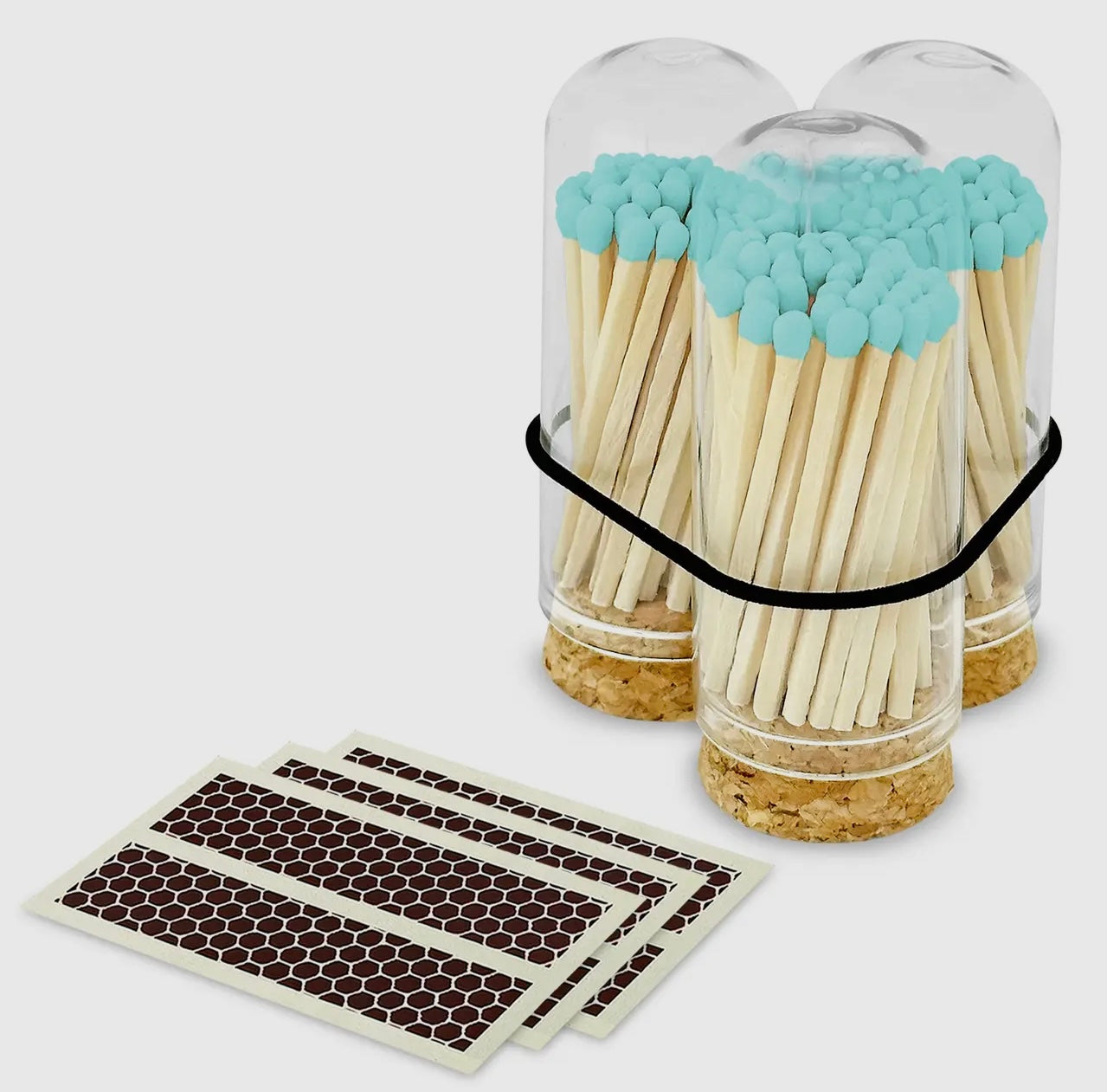Mini Cloche Jar - Matches (Multiple Color Options)