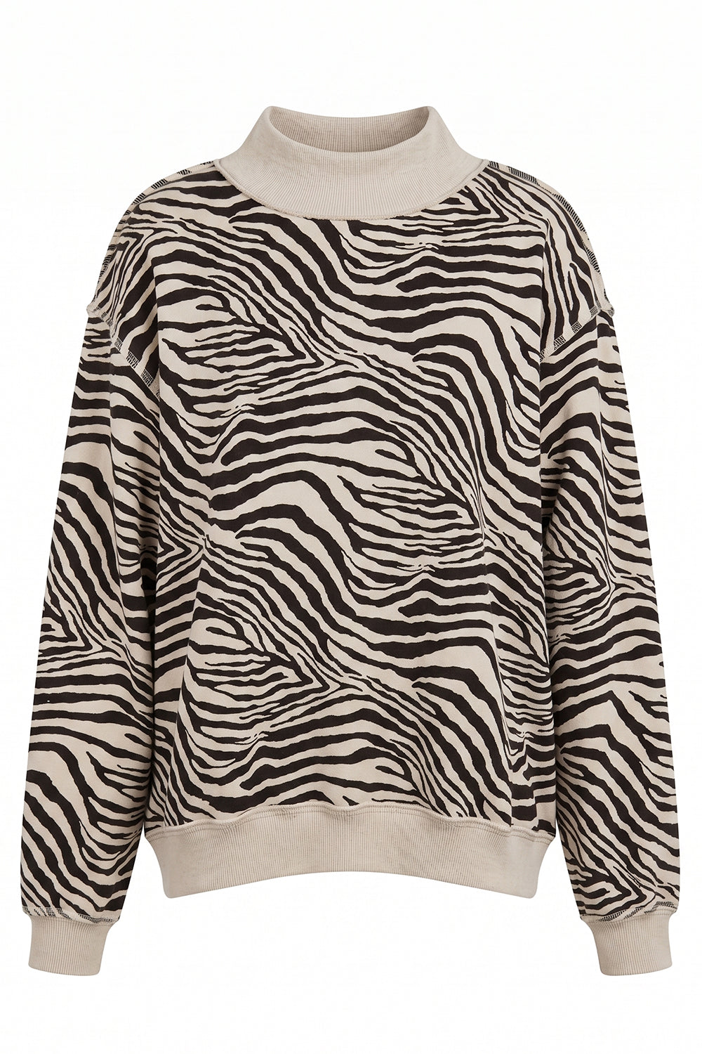 Pre-Order Zebra Mock Neck