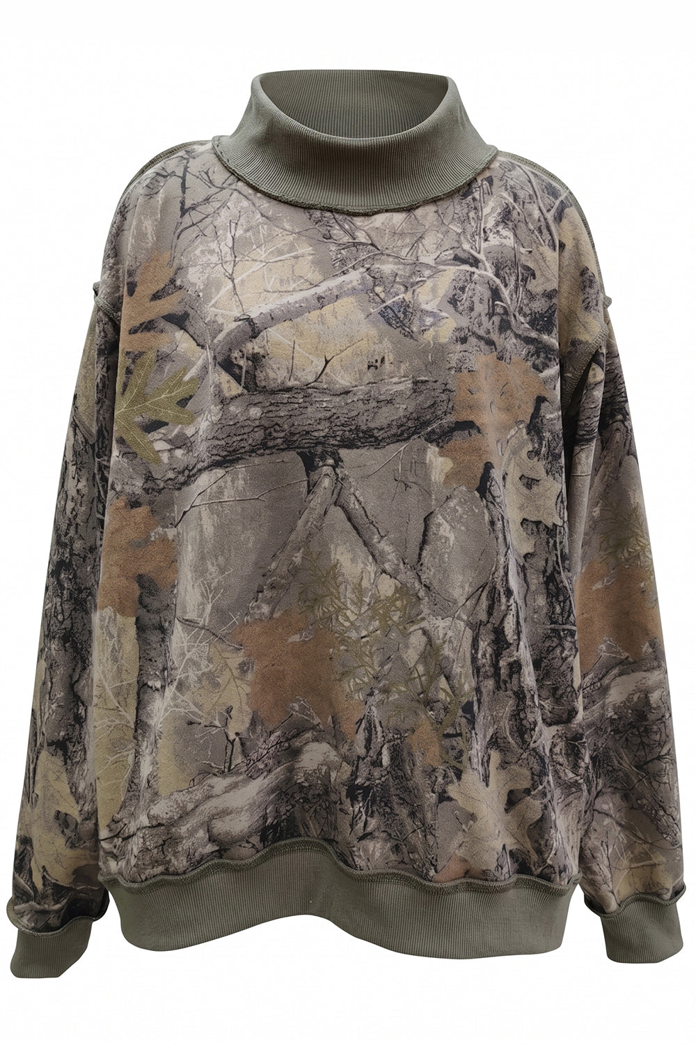 Pre-Order Camo Mock Neck