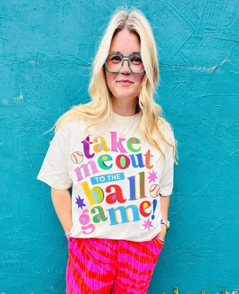 Pre-Order Take Me Out to the Ball Game Graphic Tee