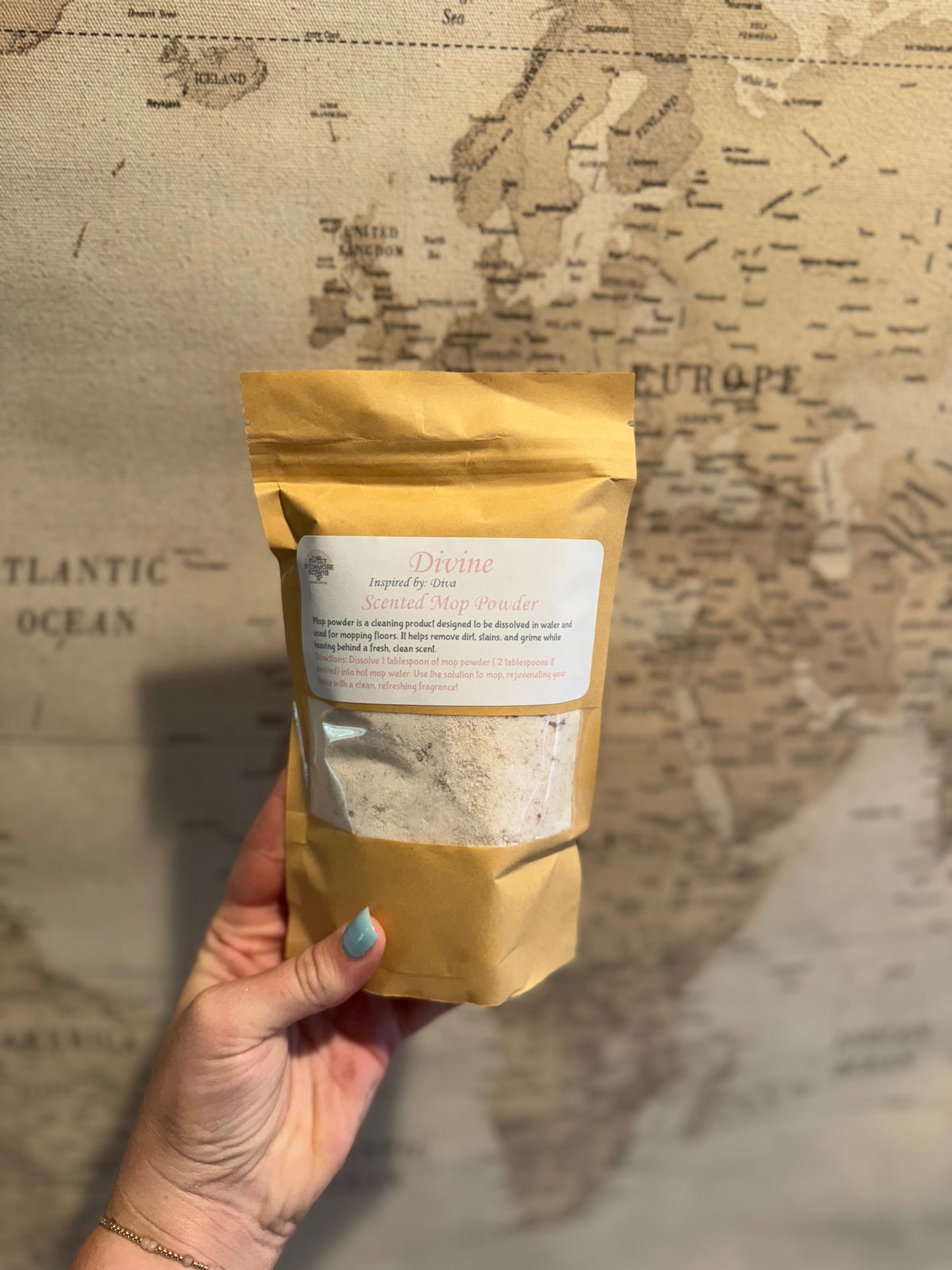 Sweet Sycamore Mop Powder