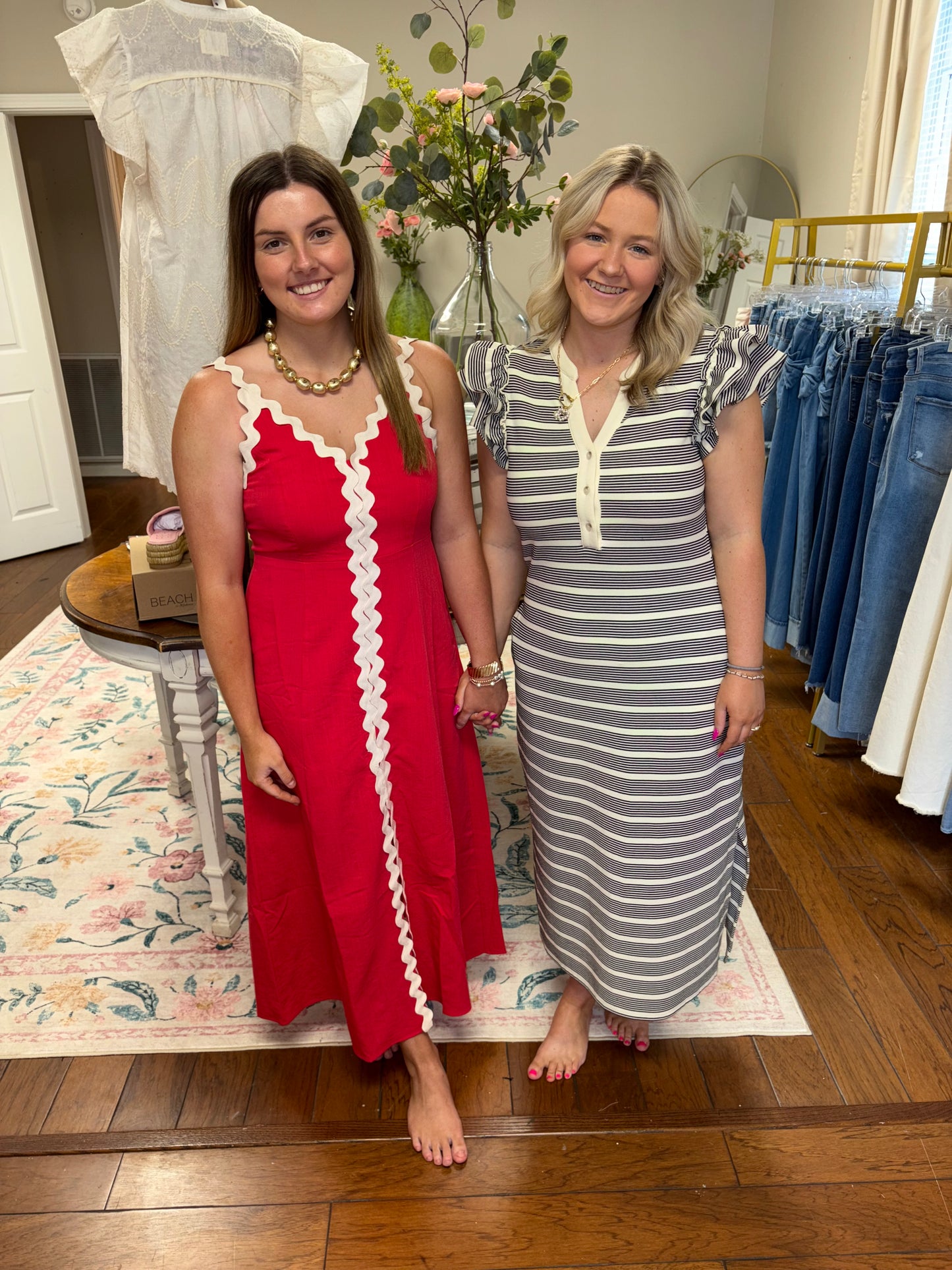 Ric Rac Midi Dress