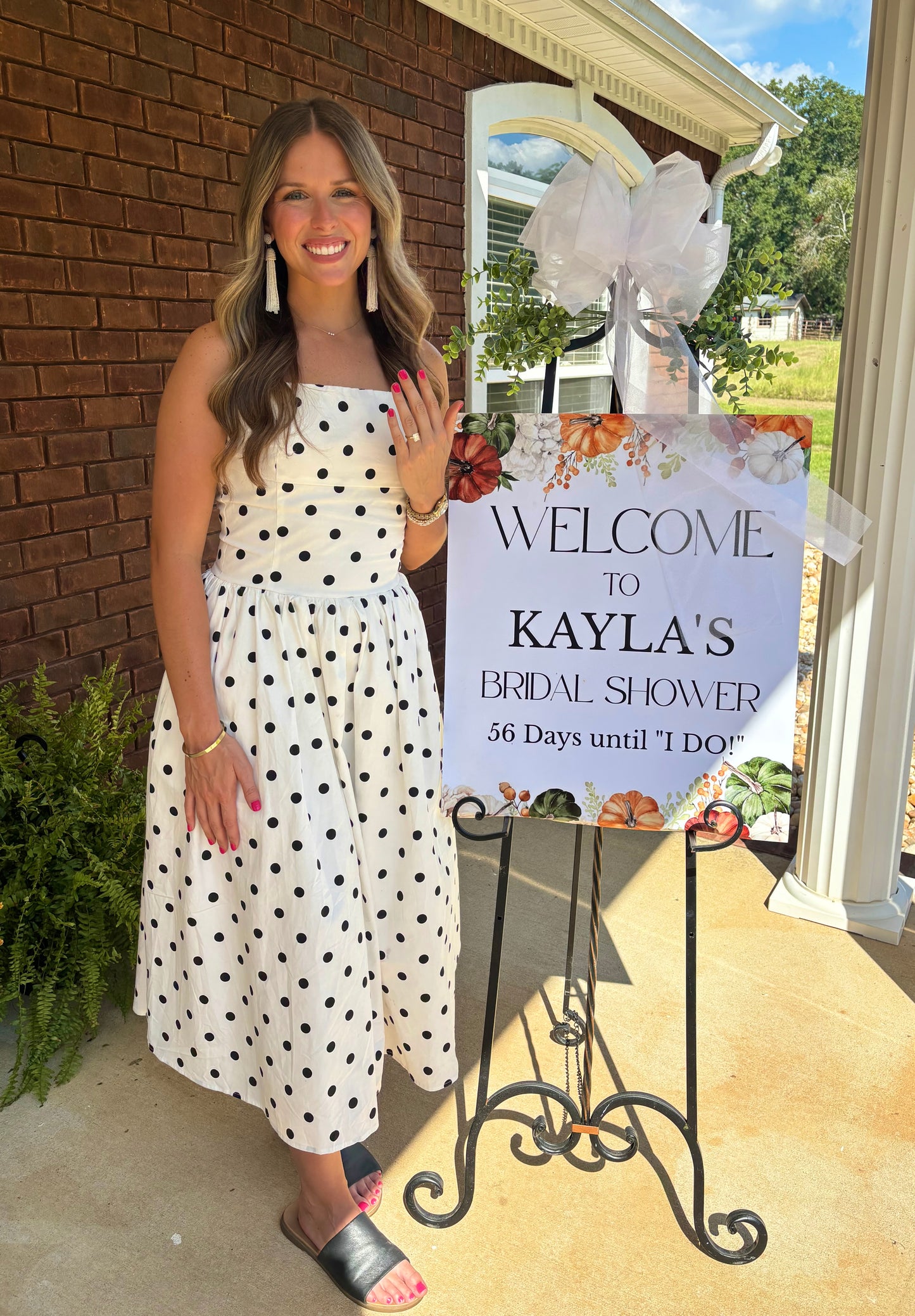 Simply Chic Polka Dot Dress