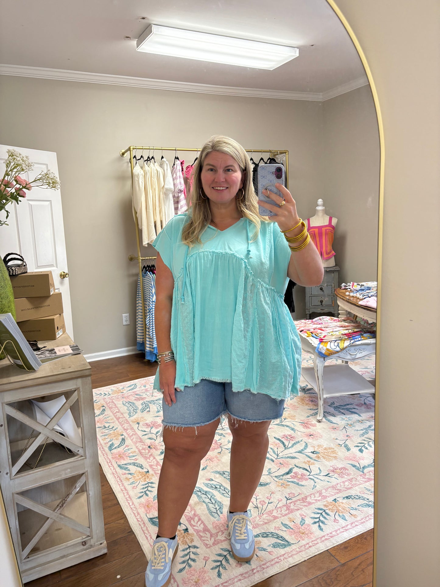Saxon Comfy Cozy Top
