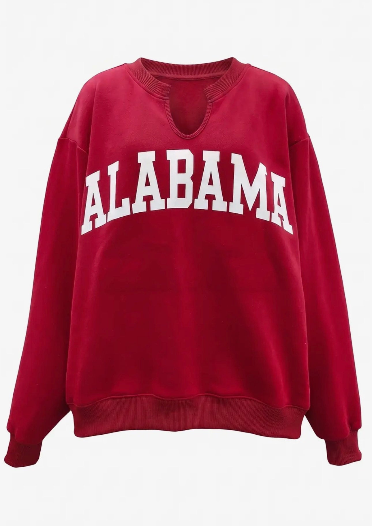 Pre-Order Alabama Reversible V-Neck Pullover Crimson