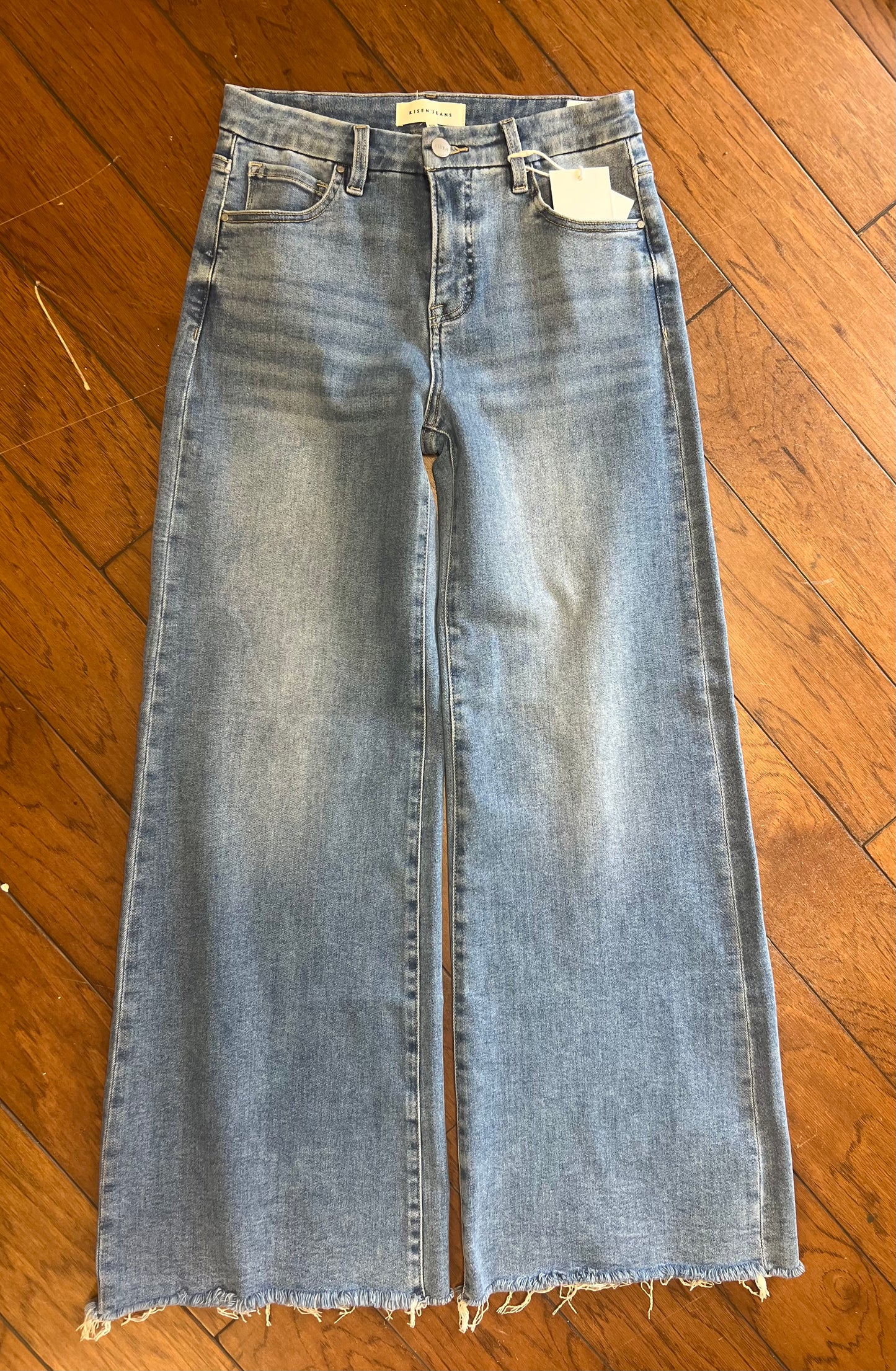 Risen Mid Rise Tummy Control Jeans