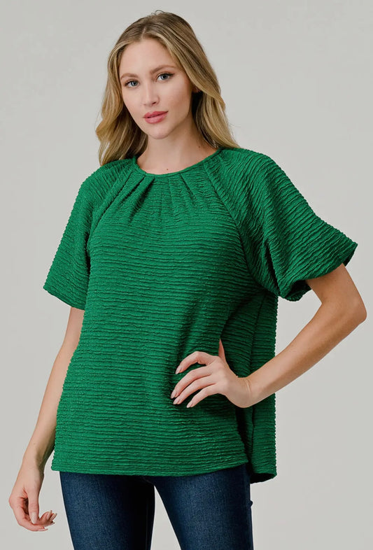 Sara’s Top - Kelly Green