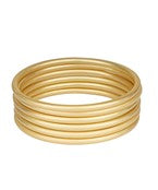 Bangle Stack Worn Gold
