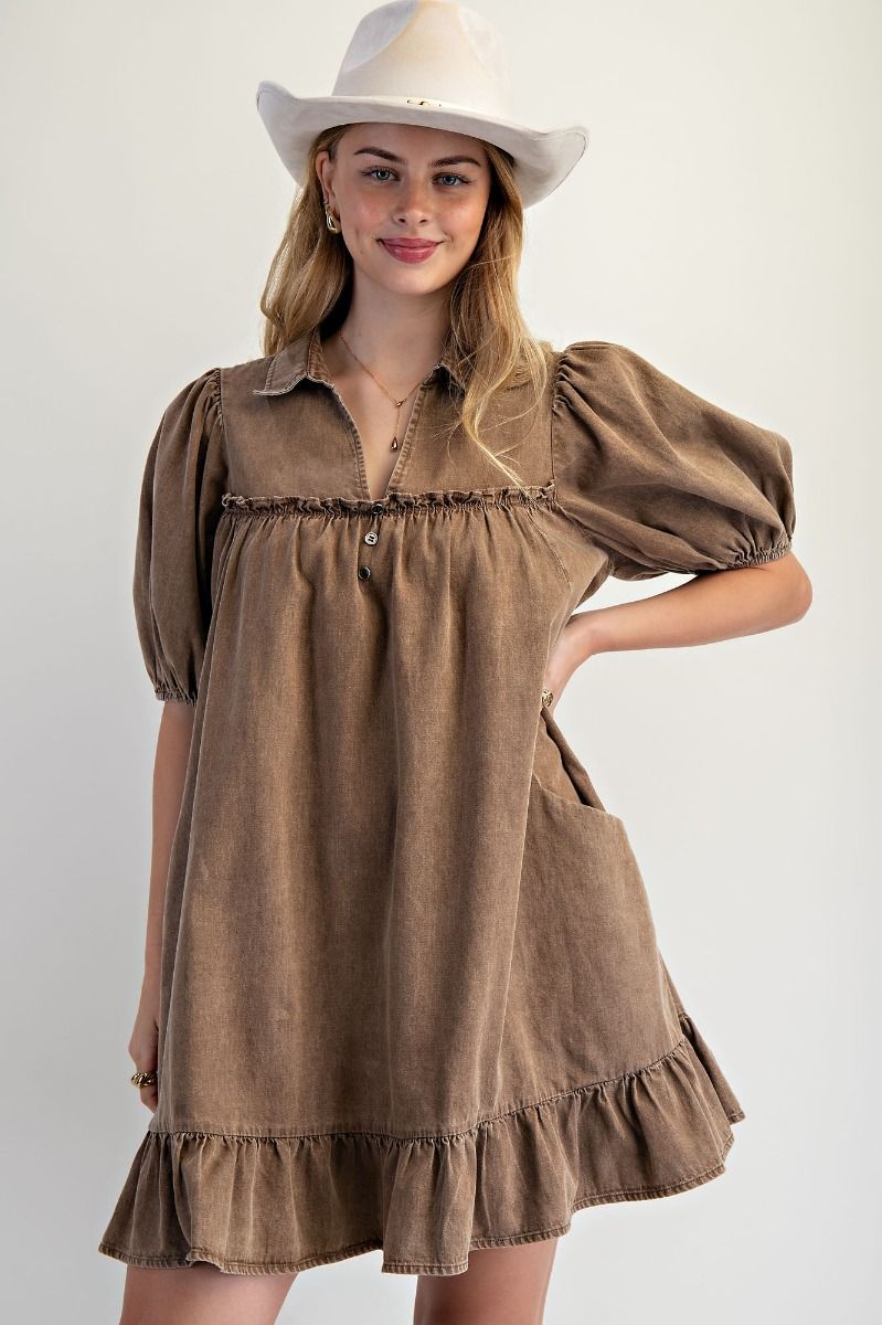Frolic in Foliage Dress