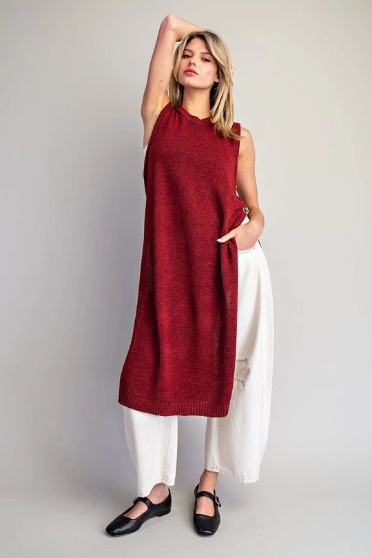 Hackberry Long Sweater Vest