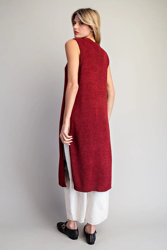 Hackberry Long Sweater Vest