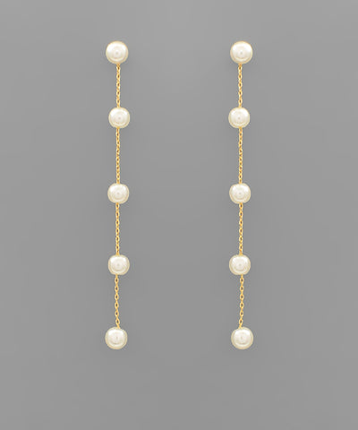 Icicle Pearl Earrings