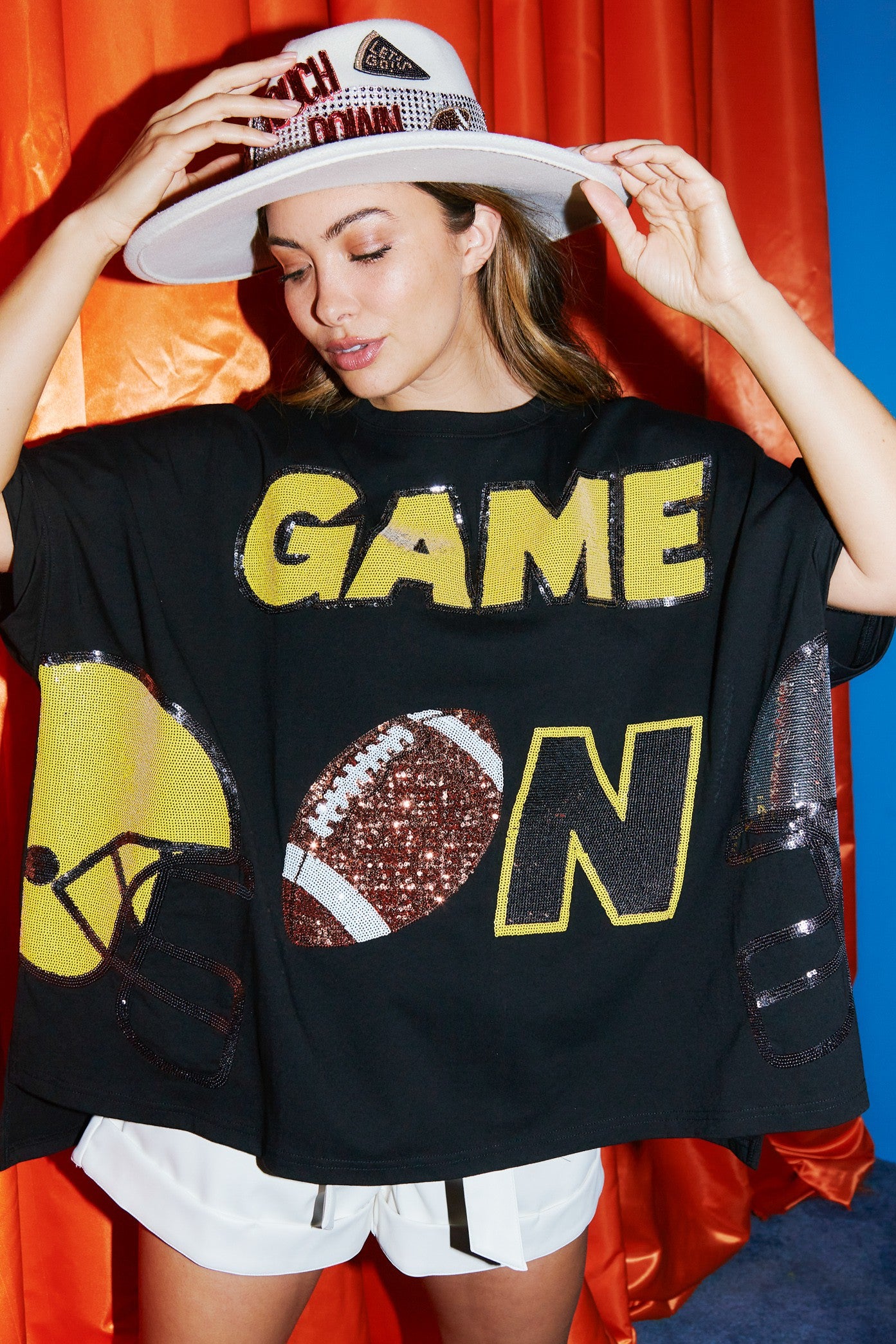 Game On Sequin Top