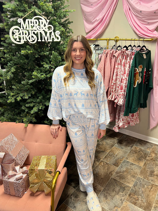 Coquette Christmas Pajama Set