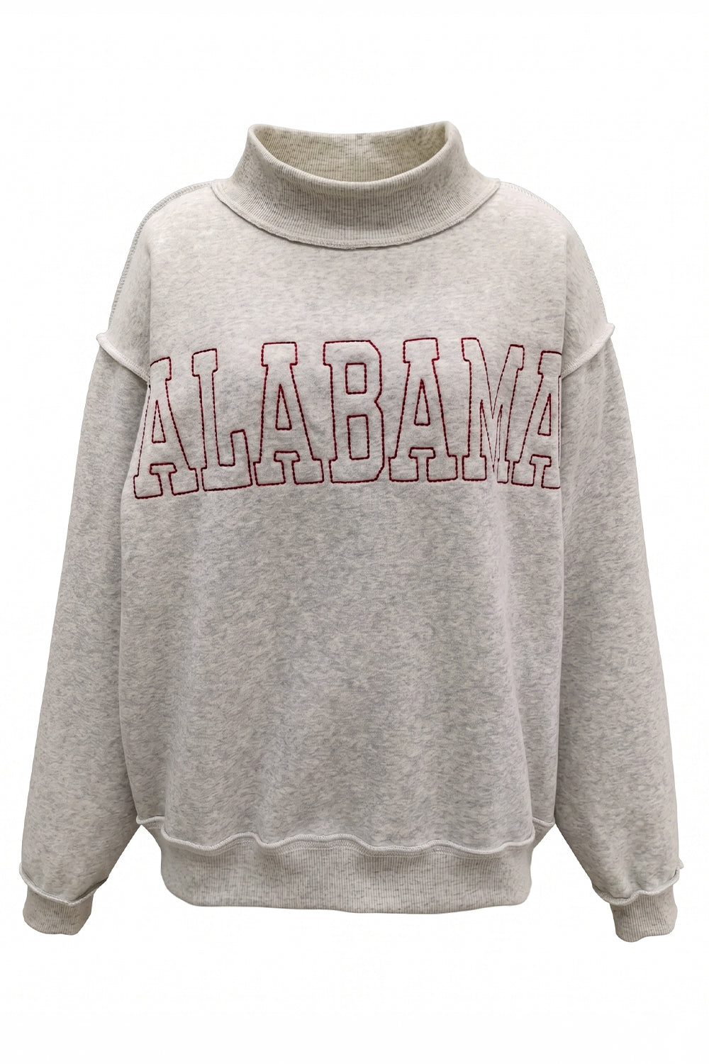 Pre-Order Alabama Stitch Embroidery Mock Neck