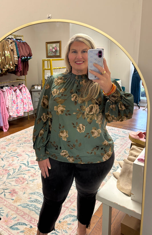 Terri Floral Top