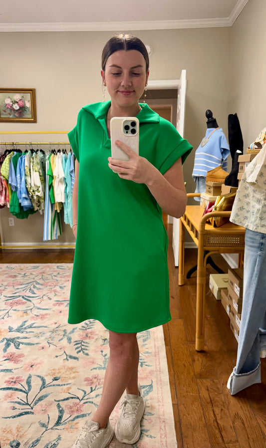 Grass is Greener Dress