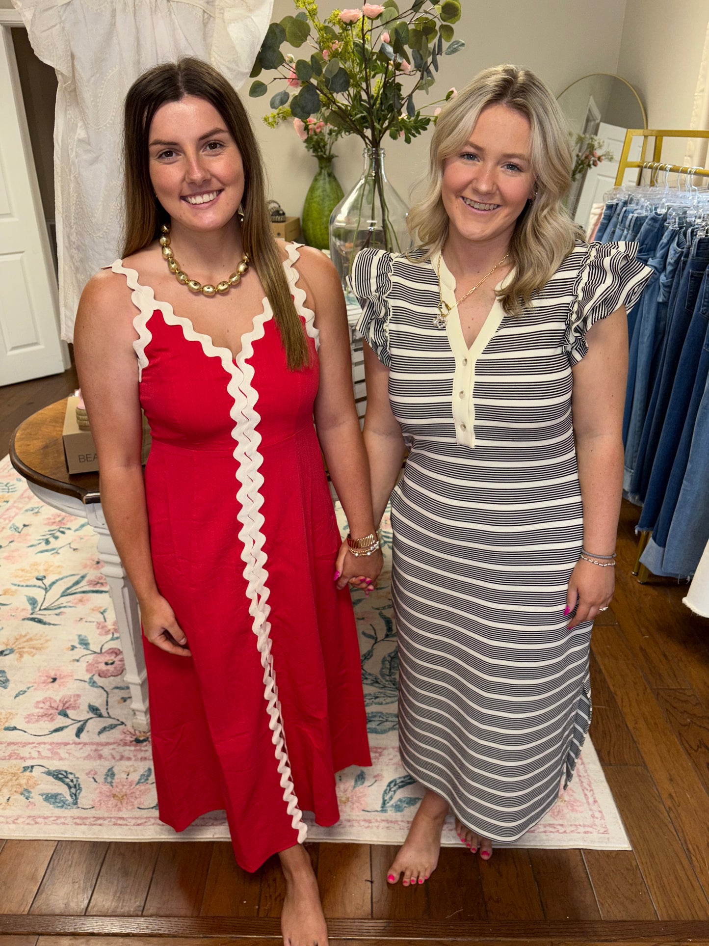 Ric Rac Midi Dress