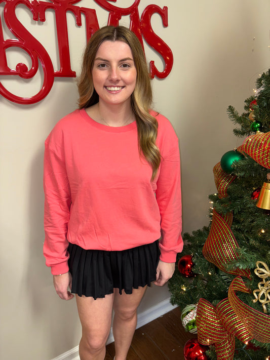 Neon Pink Bubble Top