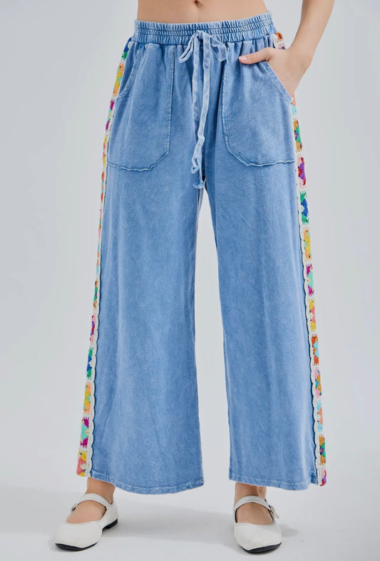 Jacobs Crochet Patch Pants