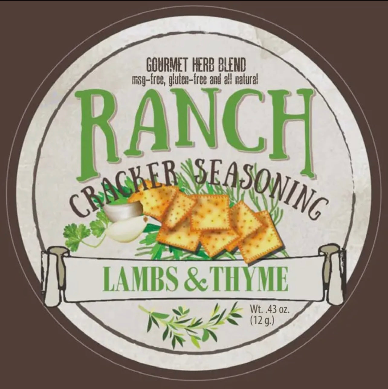 Lambs & Thyme Ranch Cracker Seasoning