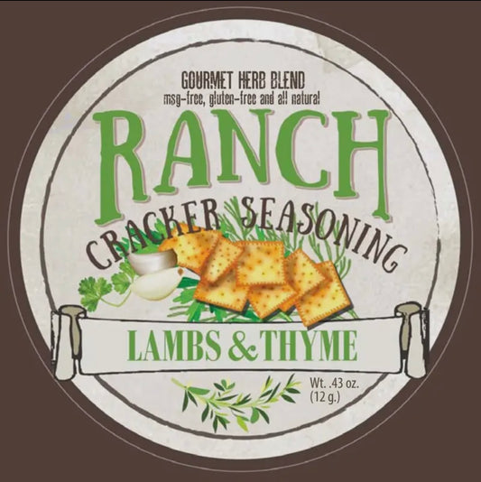 Lambs & Thyme Ranch Cracker Seasoning