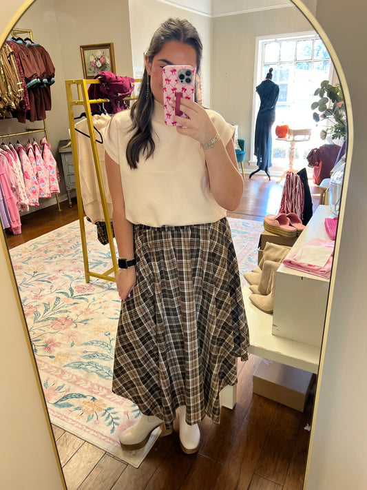 Nottingham Plaid Skirt