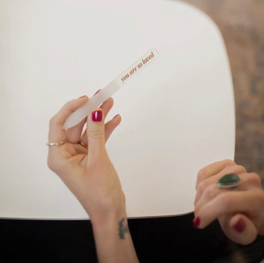 Glass Nail File.
