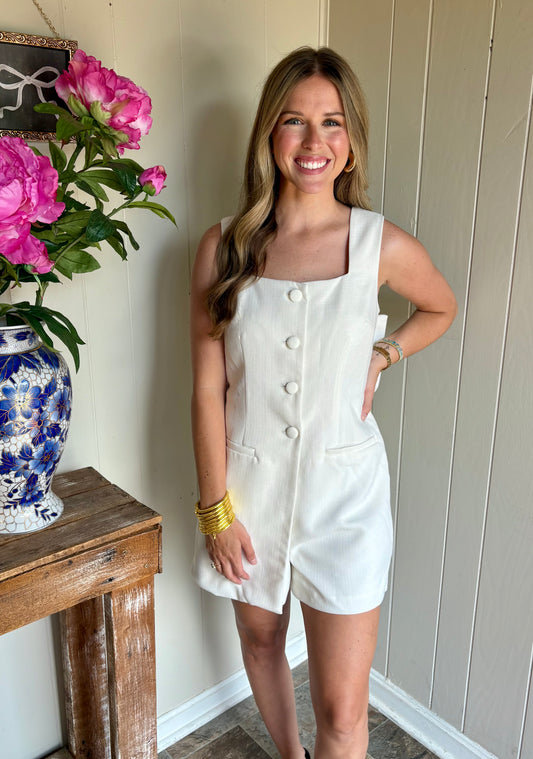 Make and Entrance Bow Back Romper