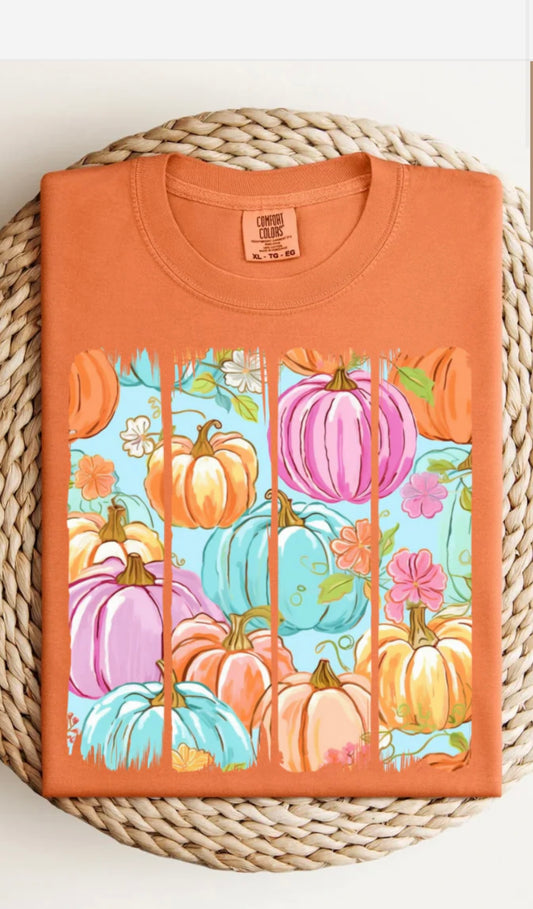 Fields of Pumpkins Comfort Color T-Shirt