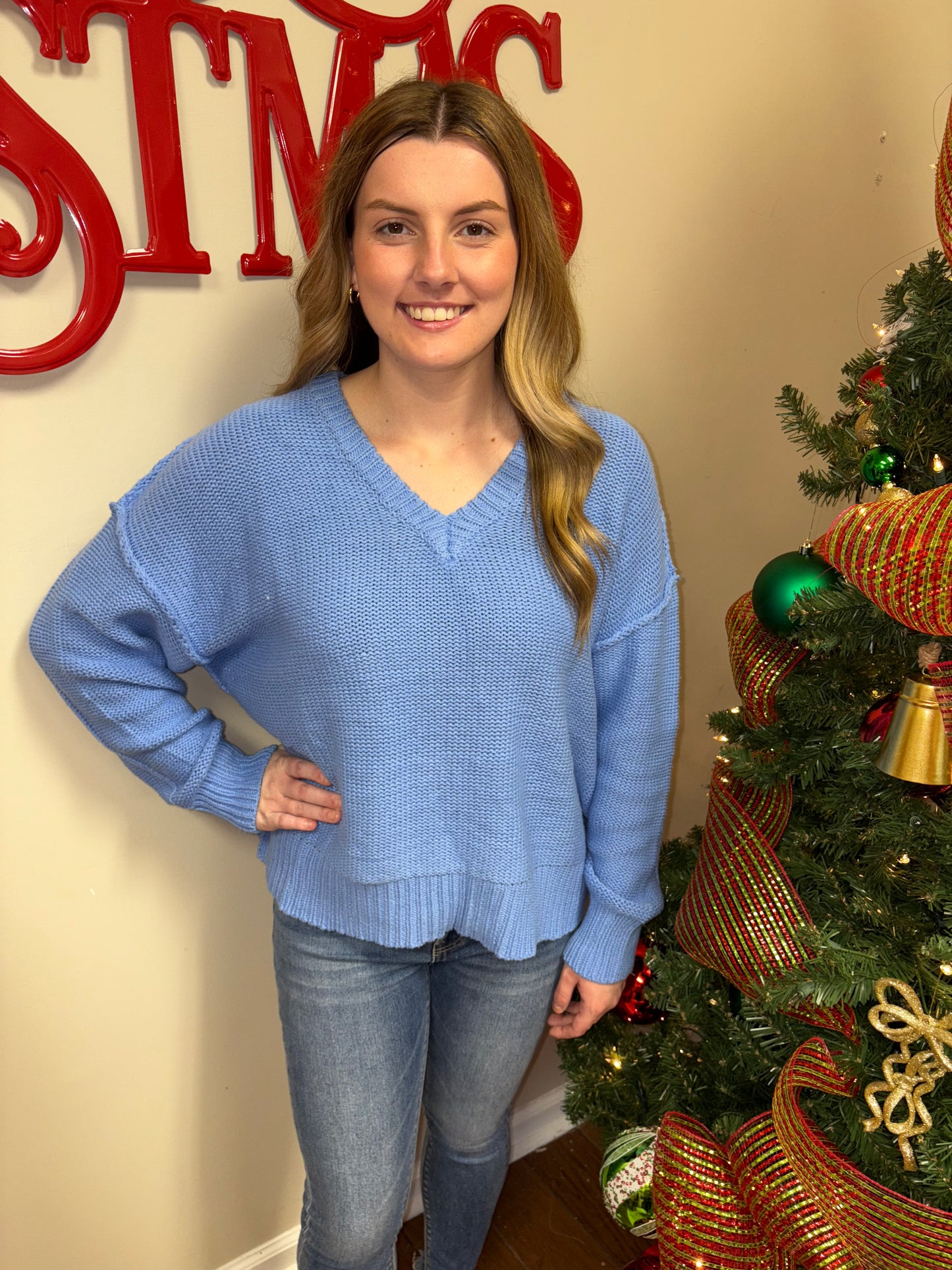 Ethel V-Neck Sweater