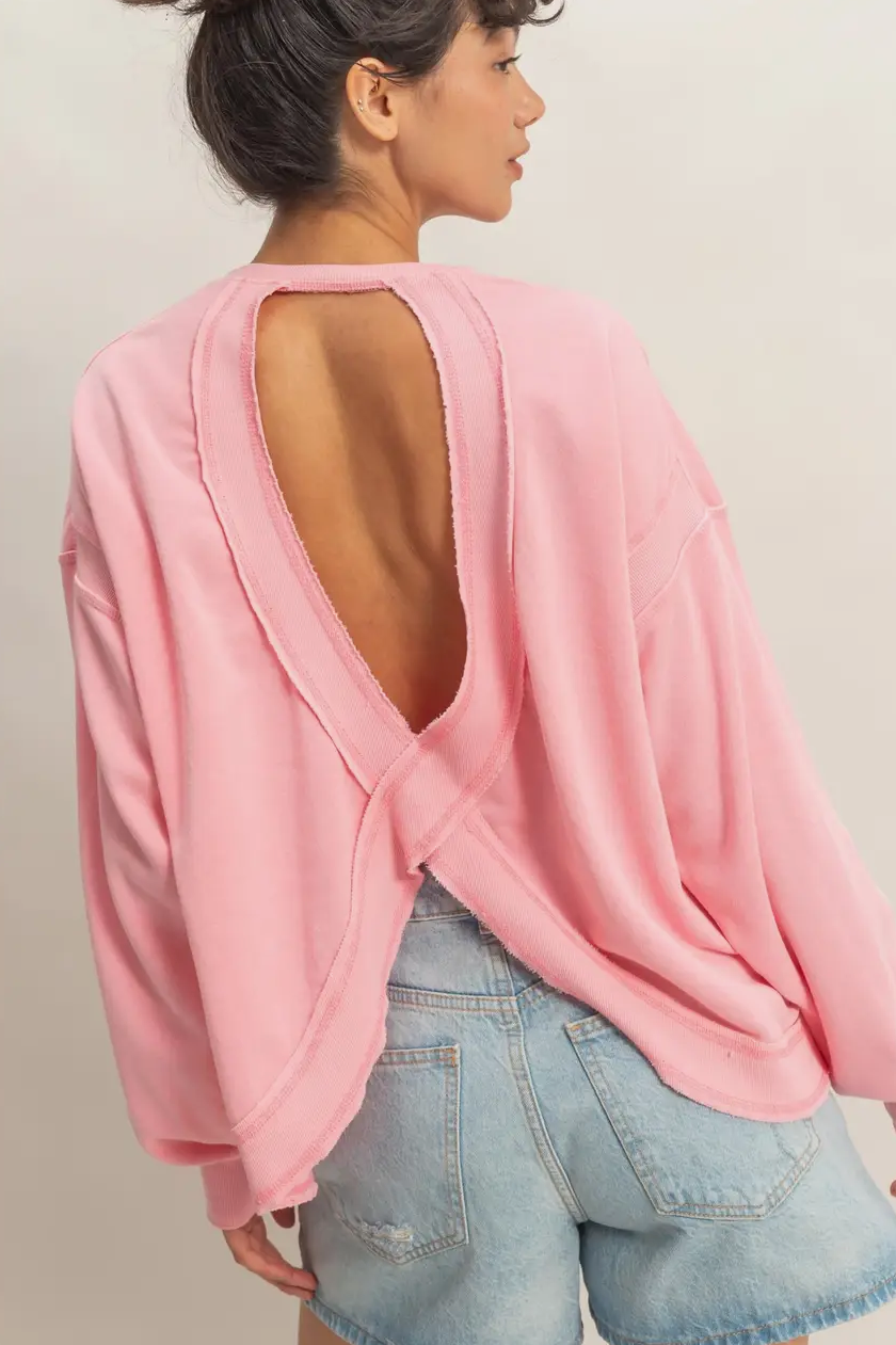 Pre-Order CC Almond Back Top