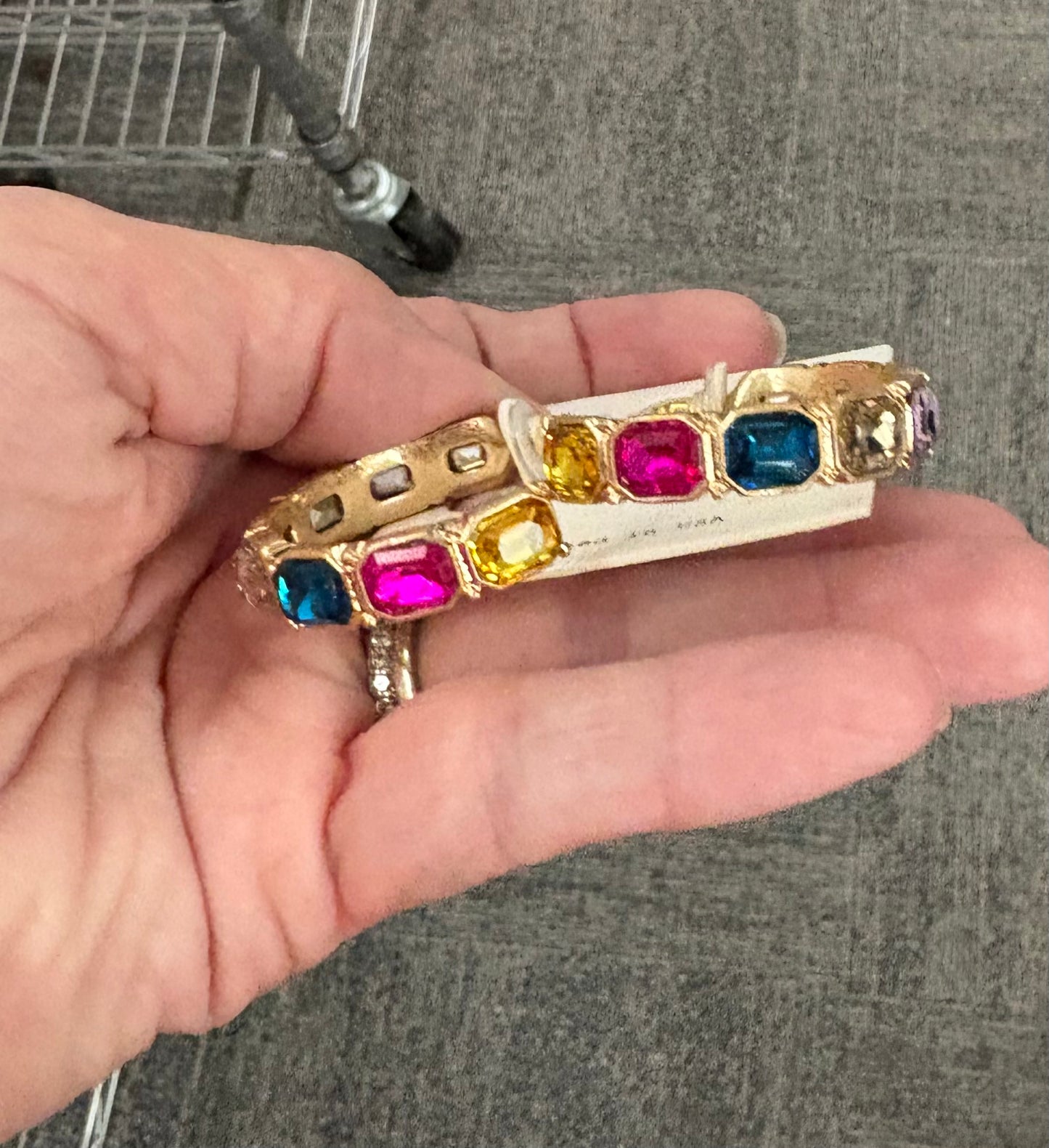 Restock- Brett’s Check Hoop Earrings