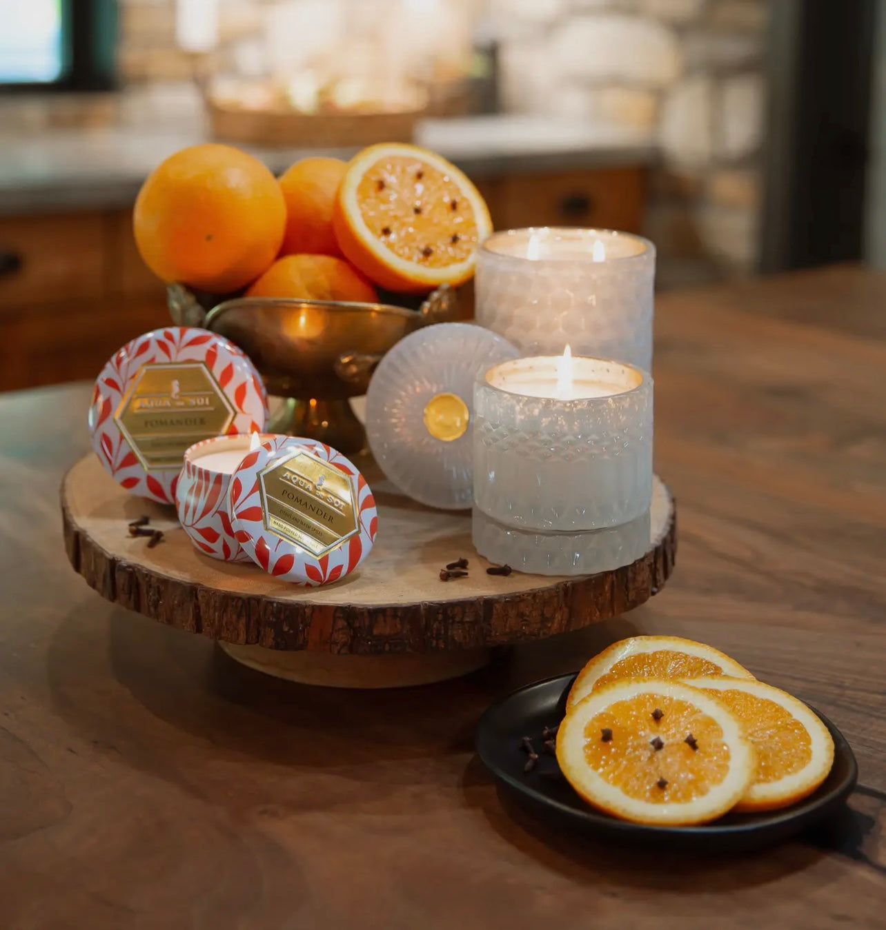 Aqua De Soi Pomander Candle
