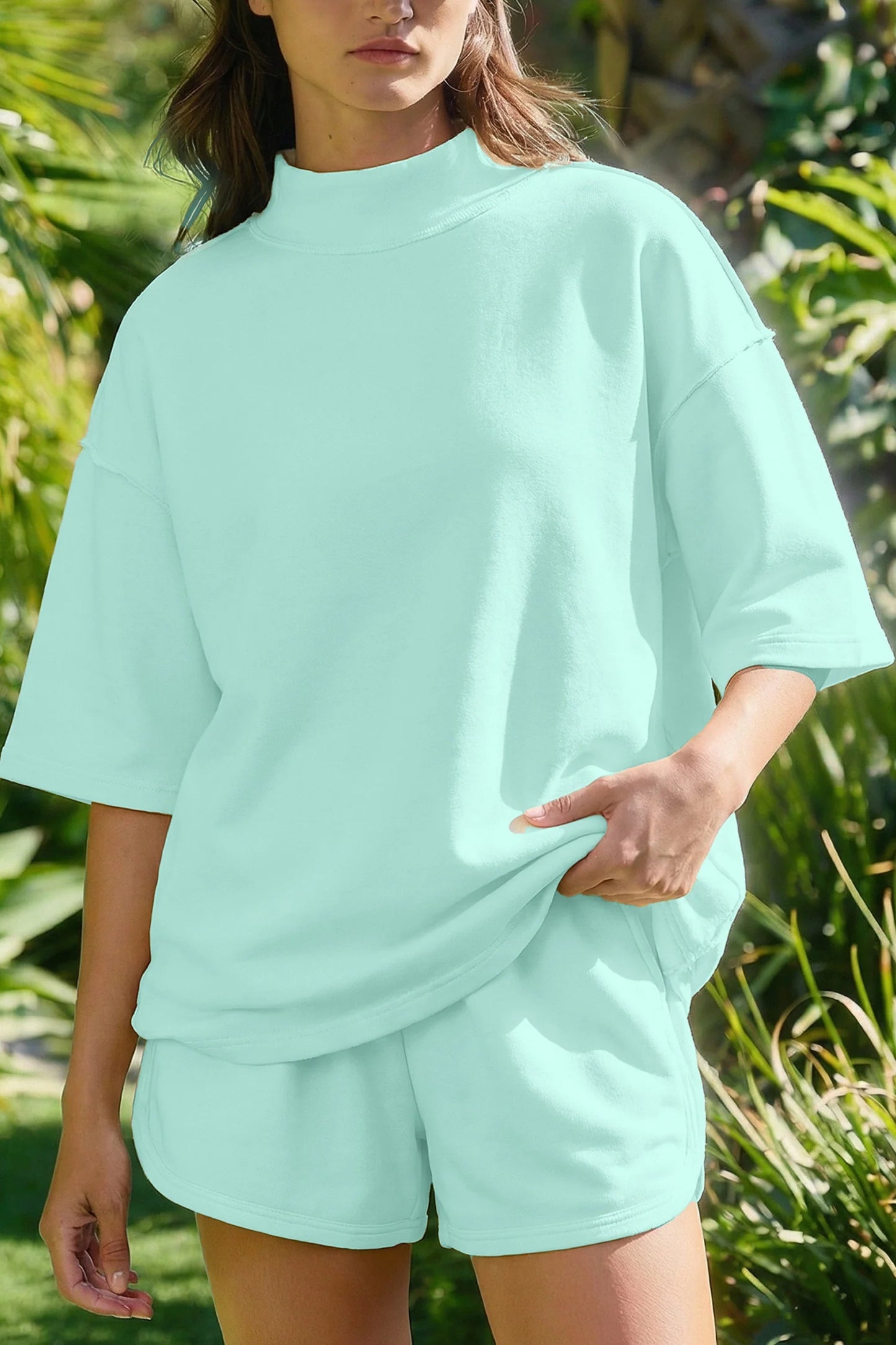 Pre-Order Shelley Mock Neck Set