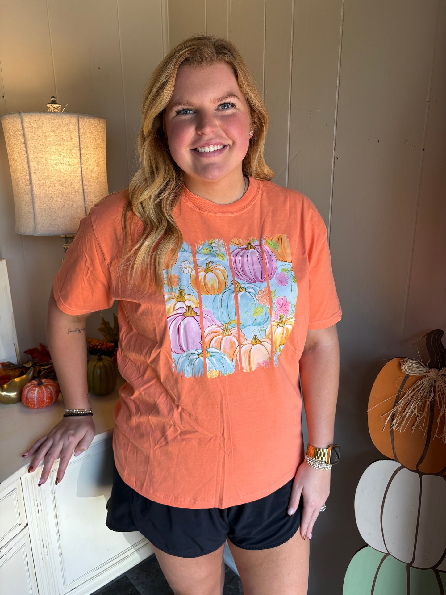 Fields of Pumpkins Comfort Color T-Shirt