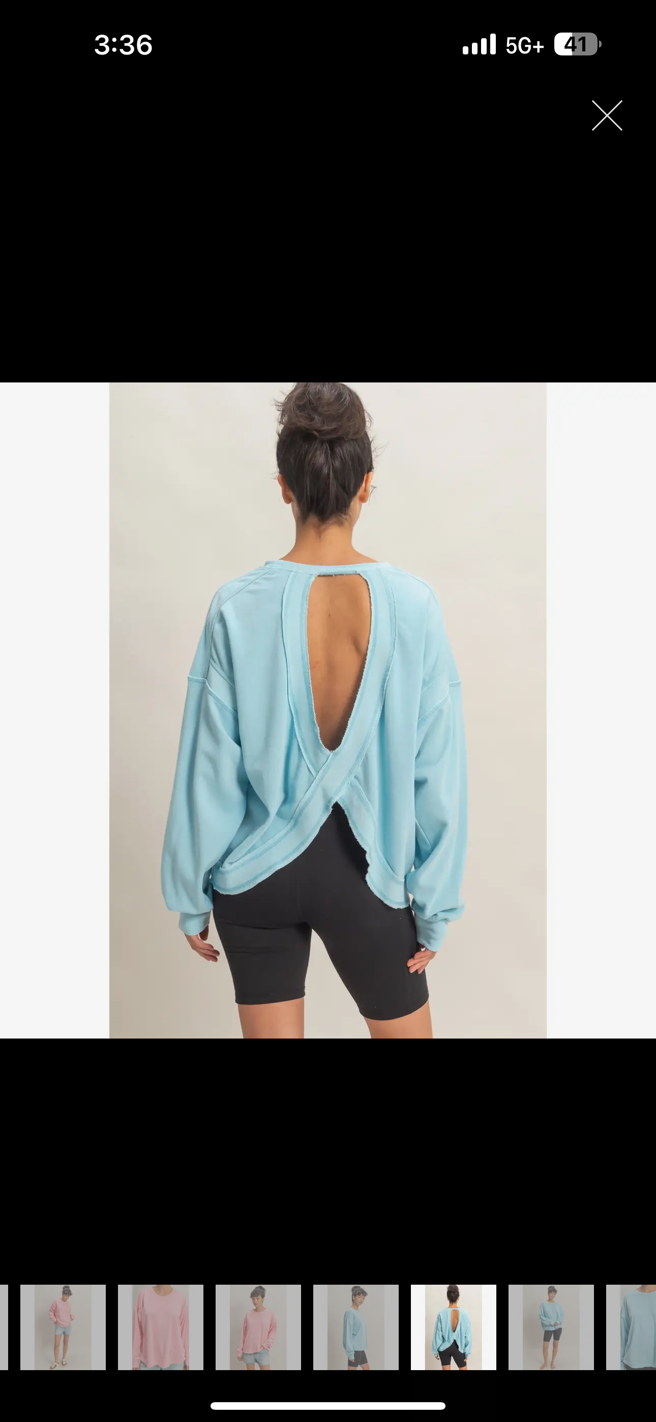 Pre-Order CC Almond Back Top