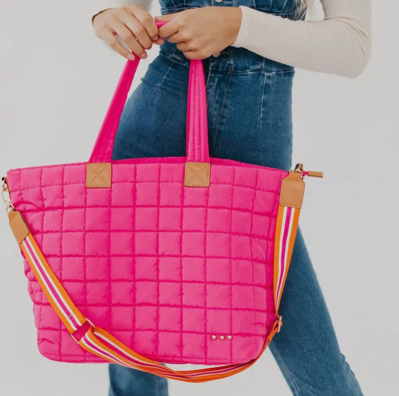 Quilted Tote Bag