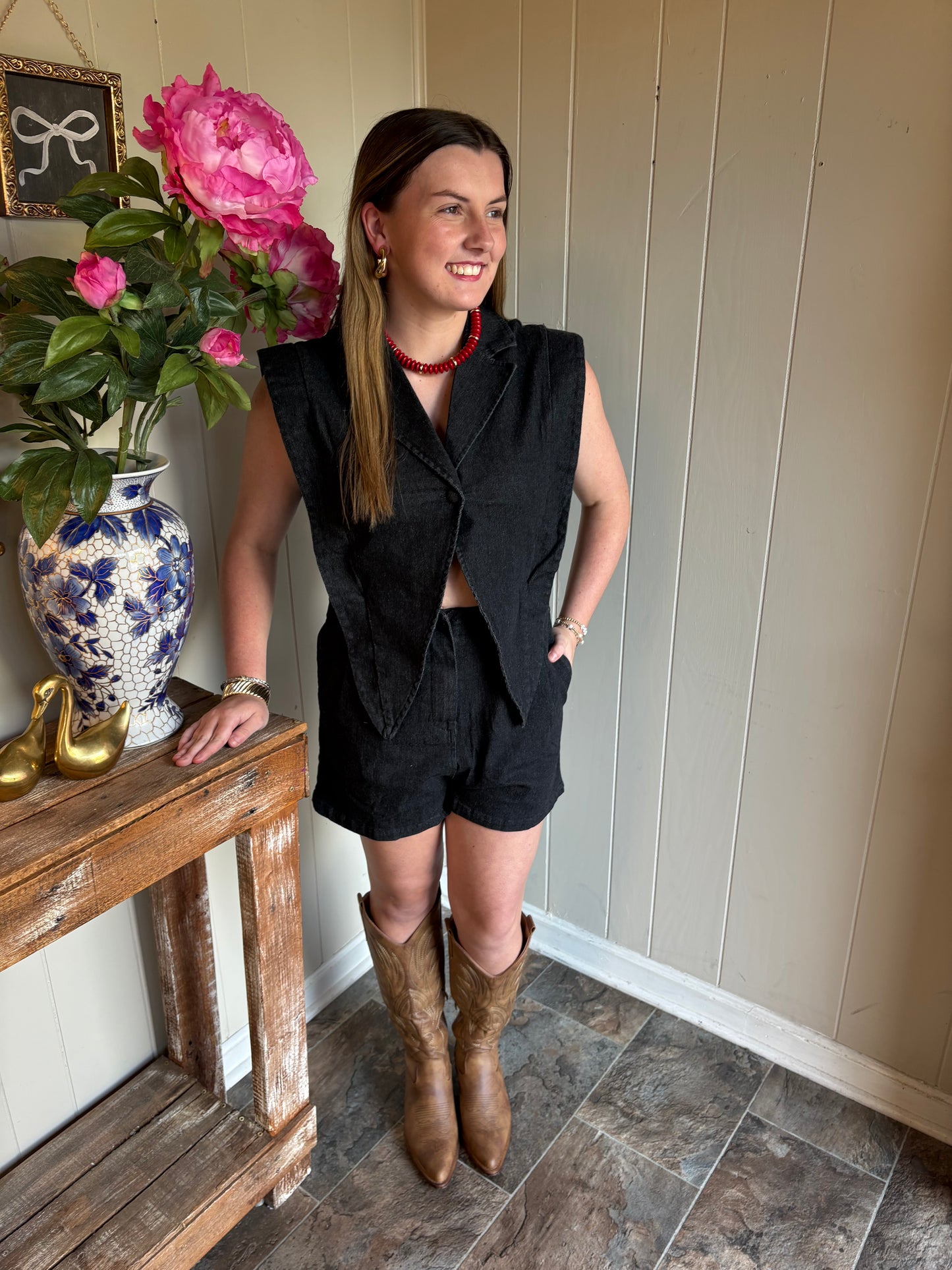 On Edge Romper