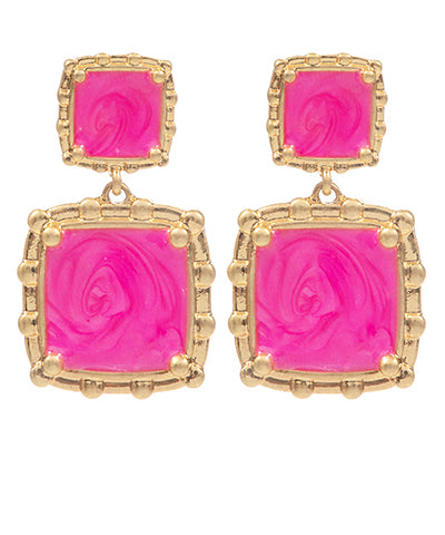 Pink is My Favorite Color Earrings