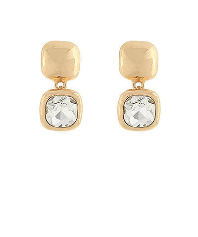 Business Trip Earrings - Clear