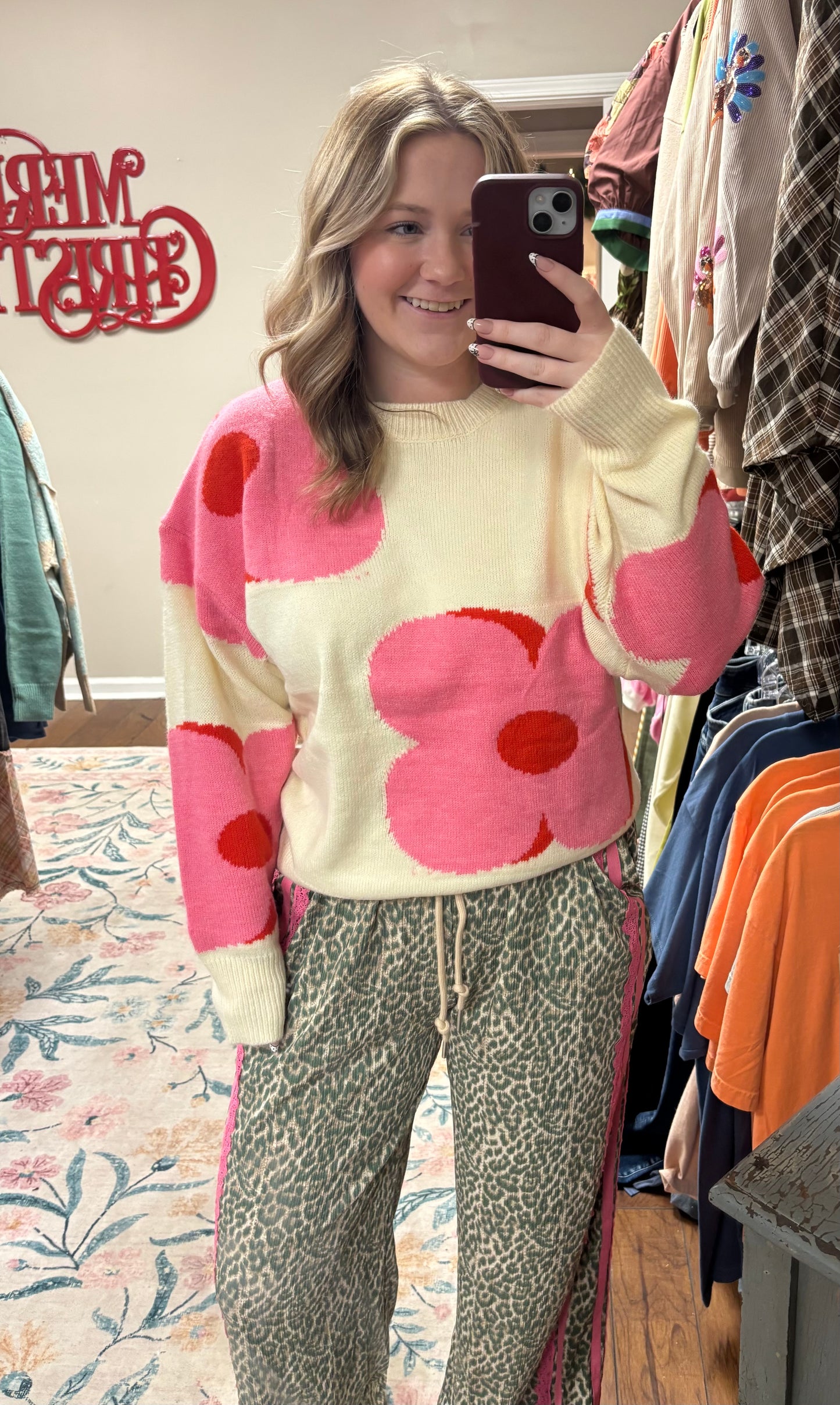Powell Poppies Sweater