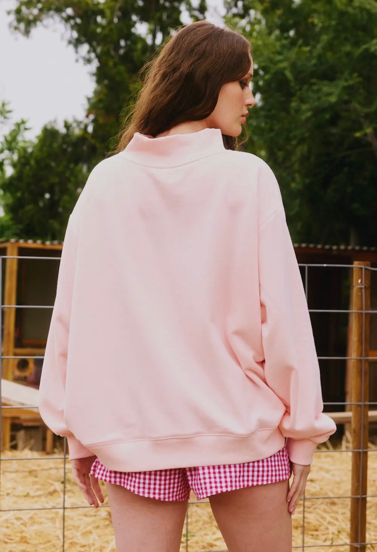 Pre-Order BLESSED Mock Neck Pullover