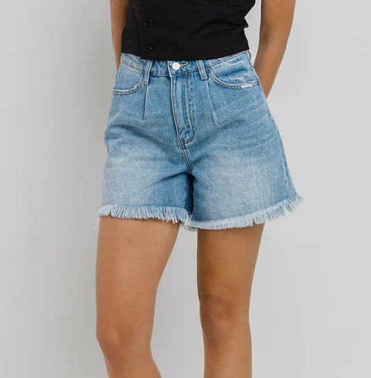 Vervet High Waist Denim Shorts
