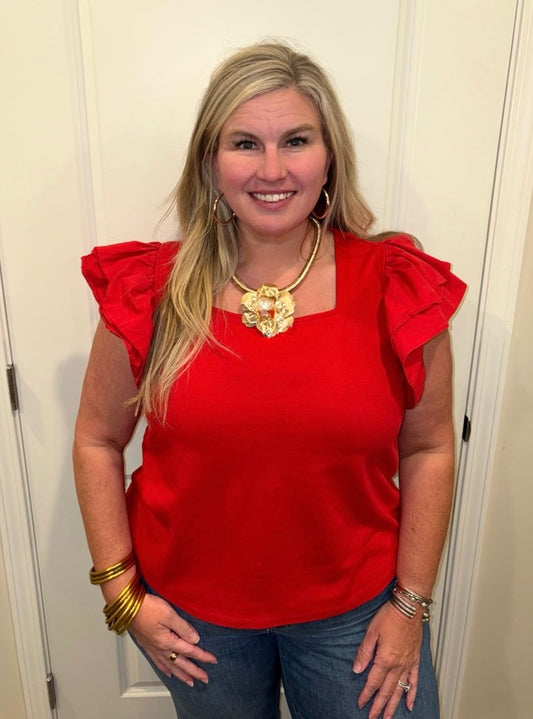 *Pre-Order Jumbo Pearl Flower Necklace