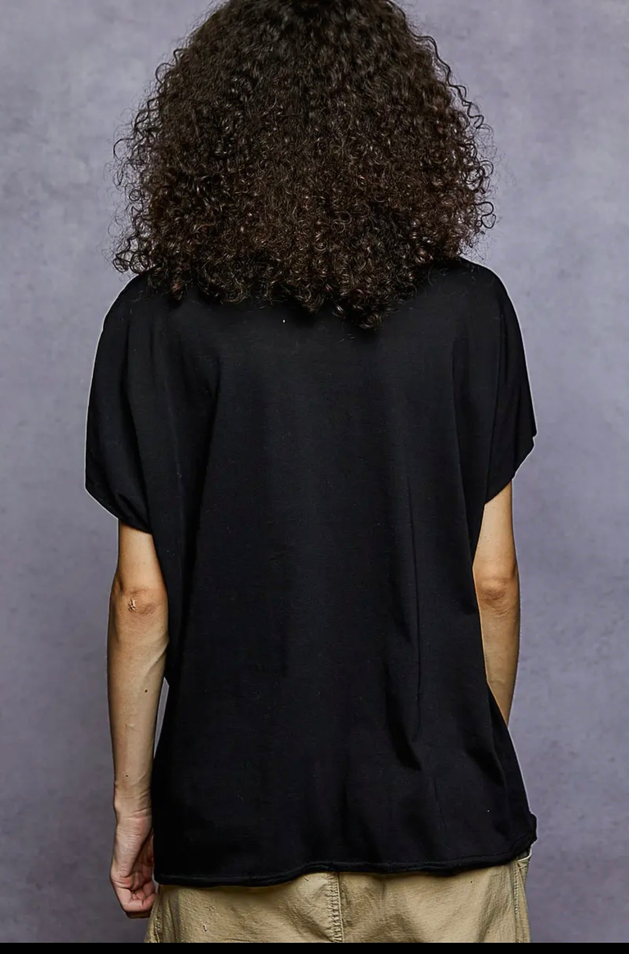 Everyday Black V-Neck Tee
