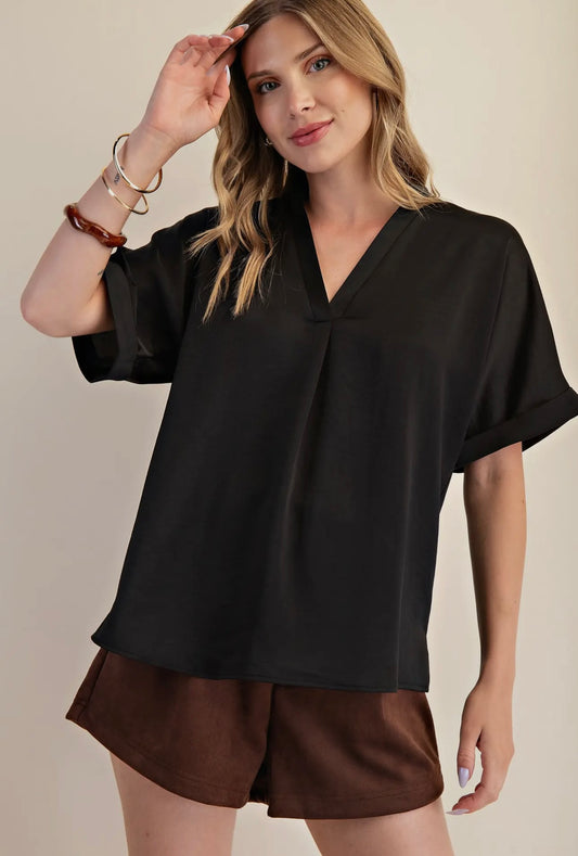 Staple Top - Black