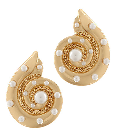 *Pearl Shell Earrings