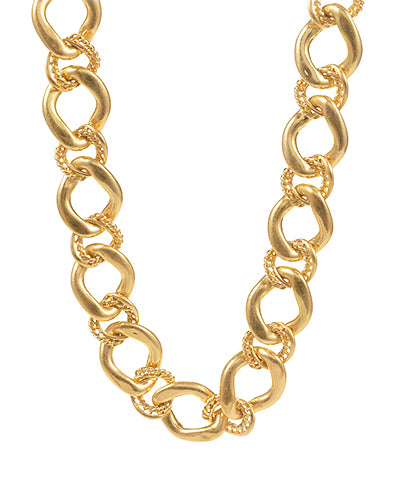 Chunky Mixed Chain Necklace