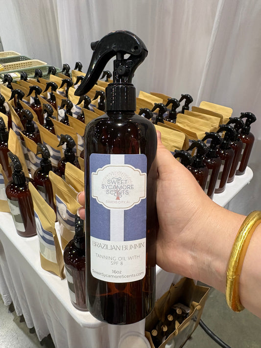 Sweet Sycamore Tanning Oil